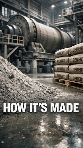 Cement Manufacturing Process | How Cement Is Produced | How Cement Is Made