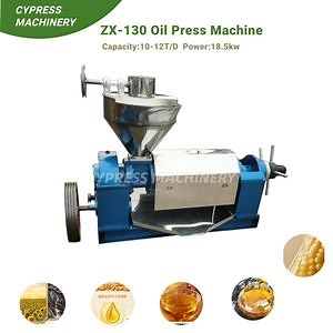 [Hot Item] Zx-130 Coconut Cooking Oil Making Machine Avocado Cold Press Oil Press Machine Sunflower Oil Extraction Expeller Mill Extractor Machine