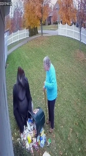 The gorilla looks oddly remorseful, scratching its head #shorts