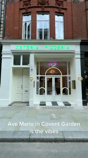 Ave Mario in Covent Garden #coventgarden #london #fy #avemario #londonfoodie