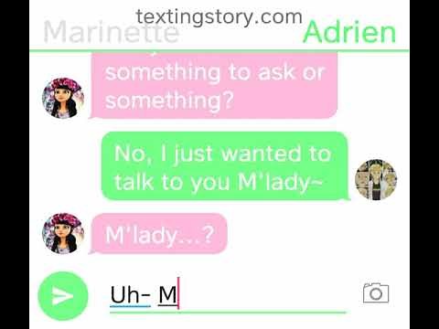 Chloé finds out Ladybug's identity and tells Adrien! [Miraculous Ladybug] ||TEXTING STORY||