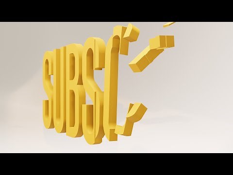 how to animate text in blender 2 8 in 5 minutes
