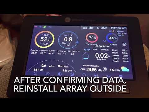 Register new sensor array/Sensor ID screen-WS2000 WS2902 WH65 ambient weather
