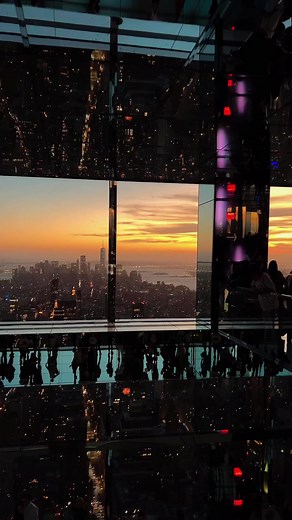 25K views · 585 reactions | Hello later sunsets Starting tonight sunset will now be at 7PM!  - @imsny | SUMMIT One Vanderbilt | Facebook