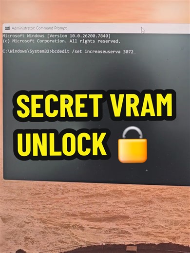 Unlock Windows VRAM for Enhanced Performance