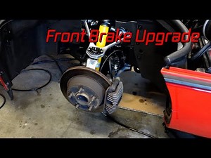 C4 Corvette Front Brake Rotor and Pads Replacement