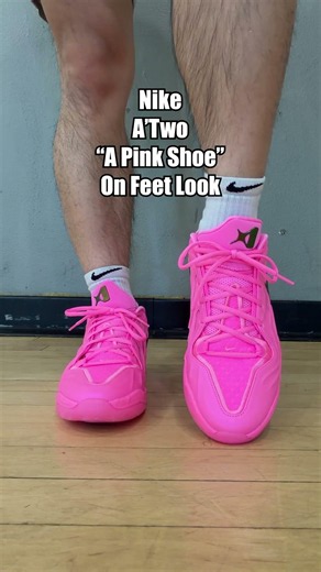 Nike A'Two "A Pink Shoe" On Feet Look #nikebasketball #nike #ajawilson