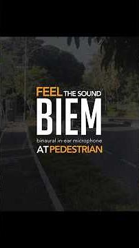 BIEM (Binaural In Ear Microphone) | at Pedestrian