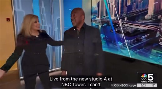 The big reveal of our NEW NBC 5 newsroom and studios! It’s really amazing. Not lost on me how lucky to be a part of this big change!! | Mary Ann Ahern