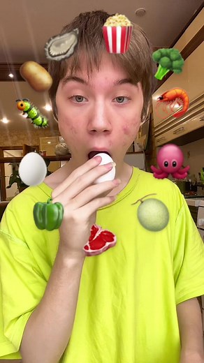 Fun Kitchen Interactions with Animated Food Items