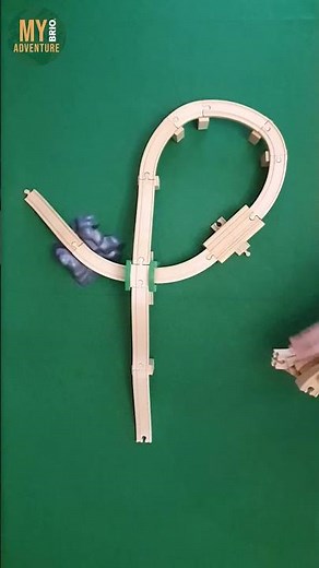 BRIO Trains 8x Speed Build [Layout 002] #Shorts
