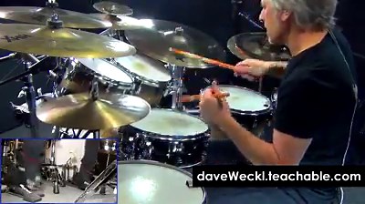 Build that drum solo around the groove! 120 minute lesson is part of the #davewecklonlineschool! Includes a discussion with the great Oz Ezzeldin (keys), chart, and play along track YOU can practice/record to! Post your video in Dave's private Facebook group! https://daveweckl.teachable.com | Dave Weckl