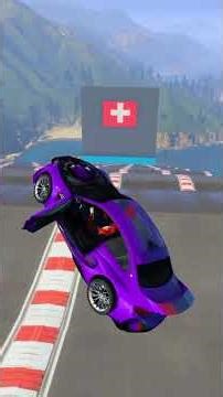 GTA 5 Extreme Car Stunt 🚗🔥 #shorts