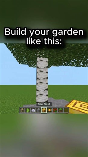 Building minecraft garden 🍀 Minecraft build tutorial 🍀