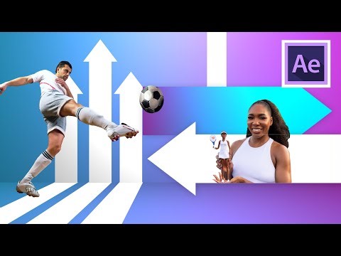 Design Simple Sports Intro in 15min After Effect Tutorial