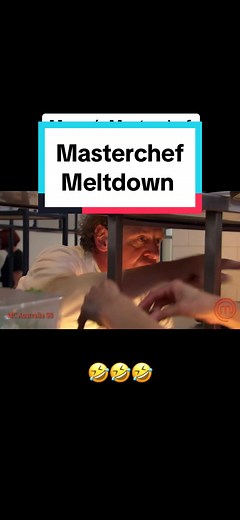 He gets angrier the more you watch 🤣 #marcopierrewhite #masterchef #angry #cooking #funny #foryoulage
