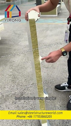 Detailed tutorial on steel structure roof panel installation#construction #building #steelstructure