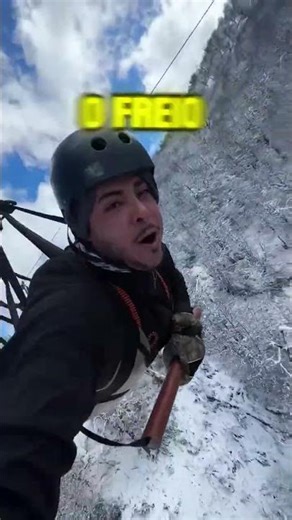 O freio da tirolesa escapou🤦🏻#shorts #viral #renatogarcia