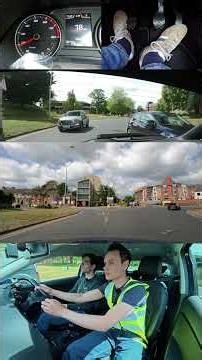 Dangerous driving test fail. #mocktest #learningtodrive