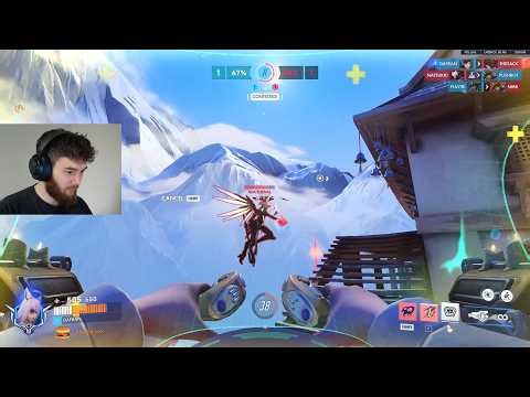 DAFRAN SHOWS HIS D.VA SKILL - OVERWATCH SEASON 1 GAMEPLAY