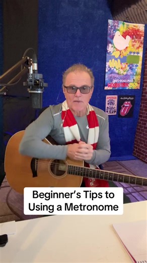 Beginner’s Tips to Using a Metronome #guitarlessons #guitarlessonsforbeginners #guitarforseniors #easyguitar #strumming