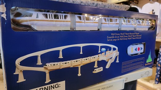 This 50th Anniversary Monorail Playset is a perfect Christmas Gift | Chip and Company