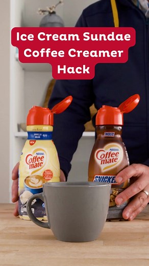 You deserve a midweek pick-me-up and this Ice Cream Sundae creamer hack is up for the task 😍😋🍨 #coffeemate #coffeecreamer #coffee #icedcoffee #coldbrew #coffeetime #coffeelover #icecream #icecreamsundae | Coffee mate