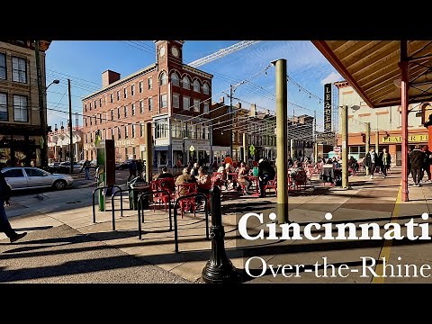 Cincinnati 🇺🇸 Over-the-Rhine Walking Tour [4K | 60fps]