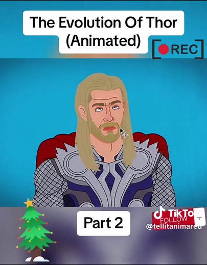 The Evolution Of Thor (Animated)#animation #thor #catoon