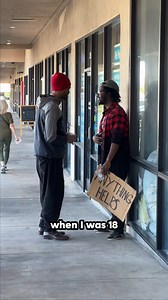 339K views · 8.7K reactions | Homeless man blesses homeless teen | Animal Stories | Facebook