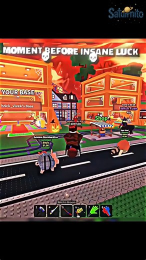 106K views · 1K reactions | INSANE Luck! Got La Casa Boo from a Spooky Luck Block  #roblox #stealabrainrot | Saturnito | Facebook