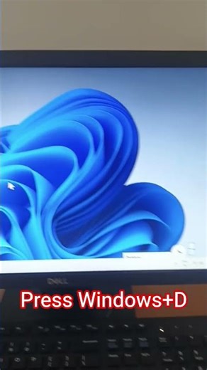 Hide your Screen in 1 Second! (Windows Trick) #shorts