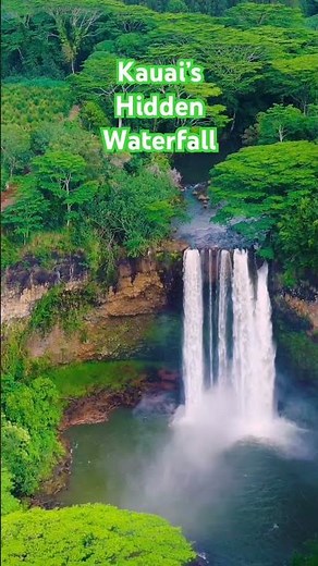 Kauai’s Hidden Waterfall 🌺 Hawaii