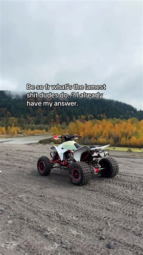 Beautiful view.🏔️ #atv #atvlifestyle #quad #real #fyp | atv