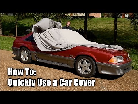 How to Fold a Car Cover