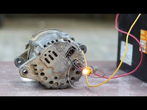 How To Connection 2 Pin Alternator / How To Wire 2 Pin Alternator Connection / 2 Pin Dynamo Wiring