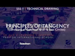 Principles of Tangency - SSS1 Technical Drawing