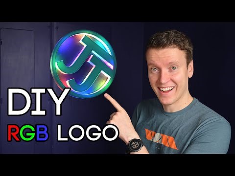 DIY RGB LED Logo | NodeMCU Animated Addressable LED Project