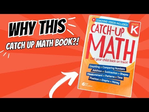 Review of this Catch Up Math Book for Kindergarteners