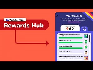 Earn Rewards For Studying // The New WorksheetCloud Rewards Hub