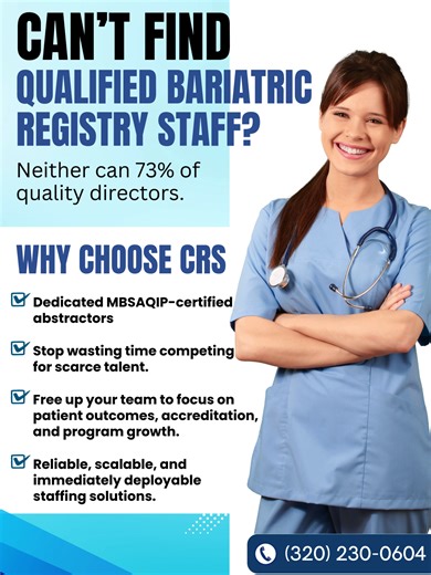 Your registry data deserves 99% accuracy—not stress. Hospitals across the U.S. trust Clinical Registry Solutions to stay audit-ready, compliant, and confident. Outsource smarter. Submit stronger. 🔗 clinicalregistrysolutions.com #ClinicalRegistrySolutions #HealthcareData #RegistryAbstraction #dataabstractionservices #NCDR #VQI #CardiacRegistry #HealthcareCompliance #Databstraction #remotedataabstraction #HospitalQuality #DataAccuracy #HealthIT #MedicalData #AuditReady #HealthcareOperations #Regi