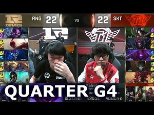 SKT vs RNG - Game 4 Quarter Finals Worlds 2016 | LoL S6 World Championship SK Telecom T1 vs RNG G4