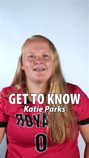 EMU Women’s Soccer celebrates 𝐒𝐄𝐍𝐈𝐎𝐑 𝐃𝐀𝐘 on Saturday, which means it’s a good time to 𝐆𝐄𝐓 𝐓𝐎 𝐊𝐍𝐎𝐖 senior goalkeeper 𝐊𝐀𝐓𝐈𝐄 𝐏𝐀𝐑𝐊𝐒!! ⚽️👋 #RoyalPride | #CompeteTogether | Eastern Mennonite University Athletics