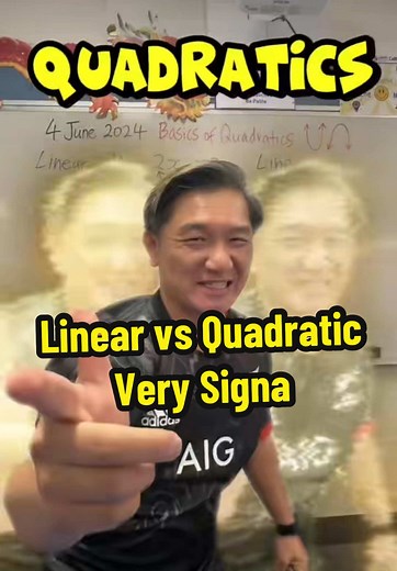 Understanding Linear vs Quadratic Equations in Maths