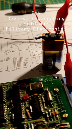 16K views · 418 reactions | ⛔ POV Reverse Engineering Cold War Military Electronics ... It's going to be a long week  #reverseengineering #electronics #povreels #electronicsengineering #electricalengineering | Electronics Loop | Facebook