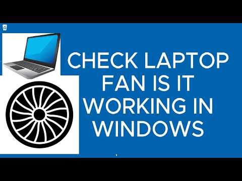 How To Check Laptop Fan Is It Working In Windows | PC/Laptop Overheating Temperature Check Fan Check