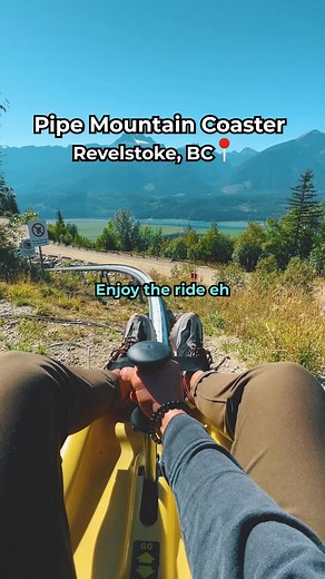 Experience the Thrills of the Pipe Mountain Coaster in Revelstoke BC!