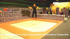 Cheer Amusement’s Performance Trampoline is perfect for those who are...