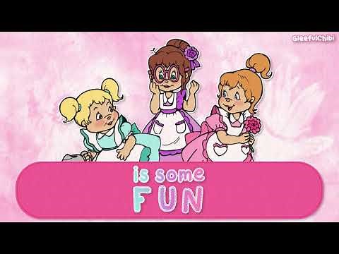 The Chipettes - Girls Just Wanna Have Fun (80s version) | with lyrics