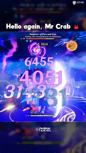 HELLO MR CRAB #flins #genshinimpact #shorts